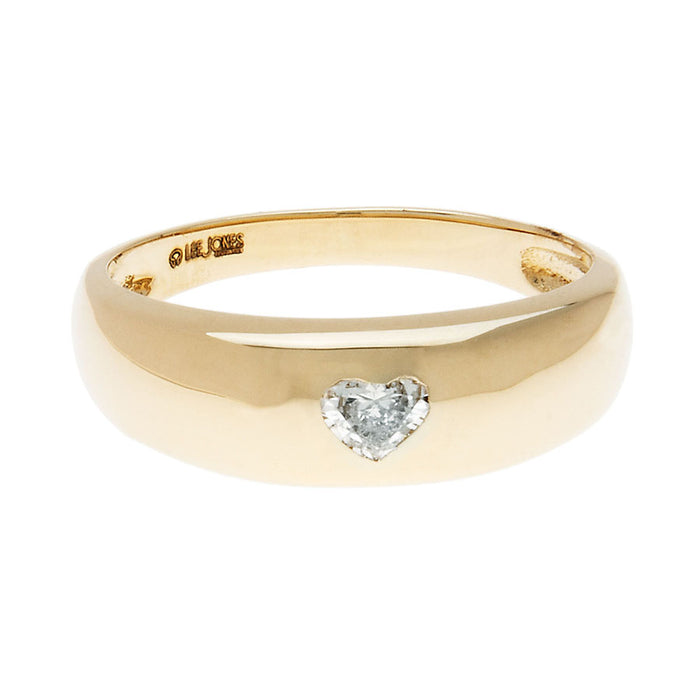 Diamond Heart Connected Ring