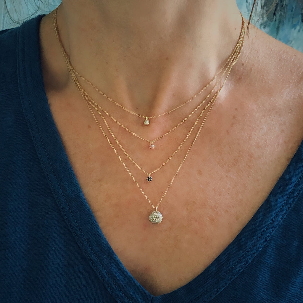 Diamond Tiny BonBon Necklace